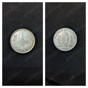 Moneda argint 1 Pengo, UNGARIA, 1926