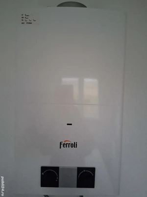 Instant apa calda pe gaz GPL,Ferroli Pegaso Pro 11,21.1kW,11l m