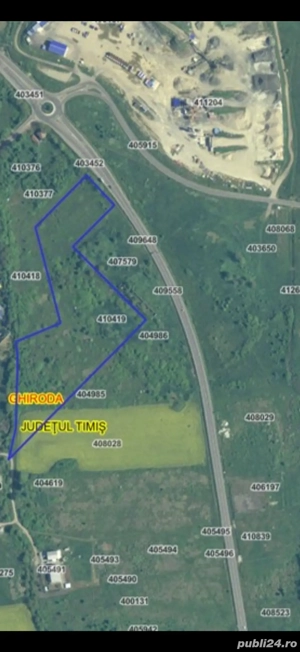 Vând teren industrial în Ghiroda, în apropierea aeroportului