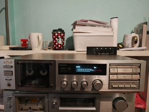 Vand casetofon deck Akai GX32 argintiu (mai rar) intr-o stare aproape impecabila