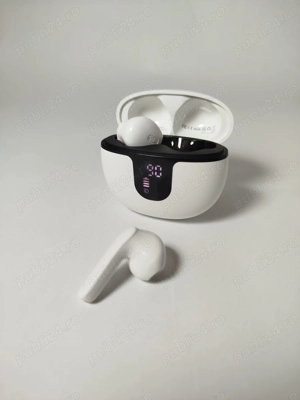 Căști Wireless Bluetooth 5.3 | Noi & Sigilate | Autonomie 5h - imagine 3