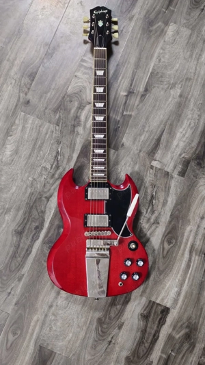 Chitara Epiphone 1964 SG Standard Vibrola CR + Case Epiphone