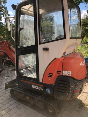 Excavator kubota kx36-3  - imagine 3