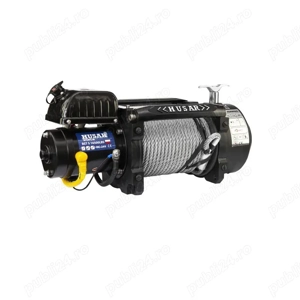 Troliu electric Husar Winch 16500 lbs(trage 7484 kg) la 12 V sau 24V - imagine 2