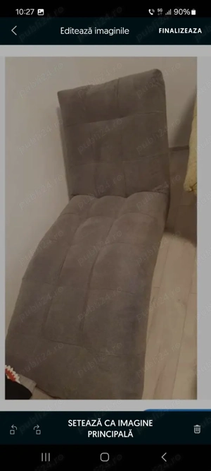 Vand fotoliu sezlong relaxant