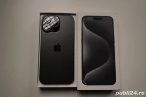 Iphone 15 Pro Max Black Titanium,256GB , Stare Excelenta - imagine 2