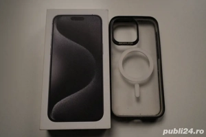 Iphone 15 Pro Max Black Titanium,256GB , Stare Excelenta - imagine 5