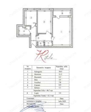 Inchiriere apartament 2 camere Teiul Doamnei - imagine 5