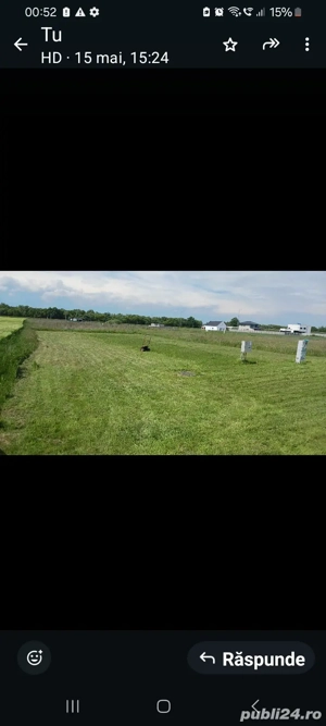 Proprietar vând teren în Ghiroda 