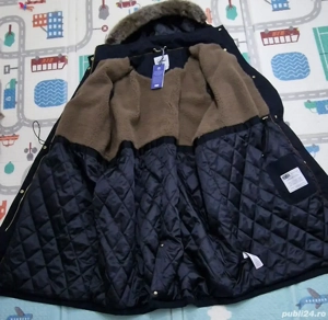 Geaca Joules Harpsden Cosy   elegantă, călduroasă și impermeabilă, mărimea EU 52