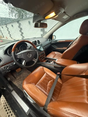 Vand Mercedes ML320, 2985CMC, 2007, negru, interior piele si lemn - imagine 5