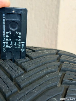 225/55 R17 Michelin Alpin6 jante bicolore Mercedes GLA - imagine 7