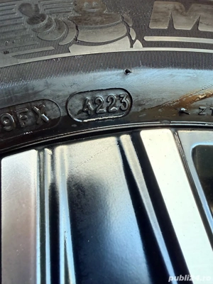 225/55 R17 Michelin Alpin6 jante bicolore Mercedes GLA - imagine 6