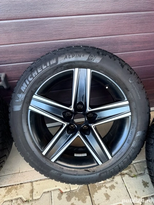 225/55 R17 Michelin Alpin6 jante bicolore Mercedes GLA - imagine 4