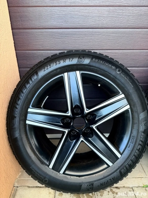 225/55 R17 Michelin Alpin6 jante bicolore Mercedes GLA - imagine 3