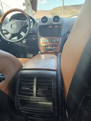 Vand Mercedes ML320, 2985CMC, 2007, negru, interior piele si lemn - imagine 9