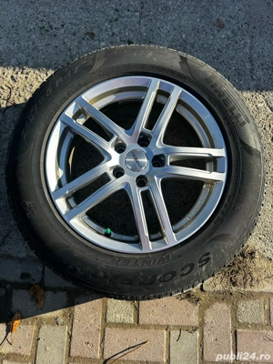 jante aliaj cu anvelope 17' iarna  - imagine 3