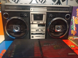 Sharp Gf 508SB la 230V AM FM radio tape recorder - imagine 2
