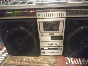 Sharp Gf 508SB la 230V AM FM radio tape recorder - imagine 5