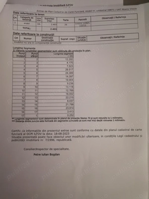 Teren intravilan Moara Vlasiei județ Ilfov 2400 mp 