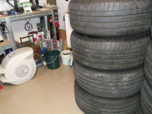 2 Seturi Roti Aliaj originale Mercedes- SUV -18" si 20" AMG cu Anvelope MS. - imagine 6