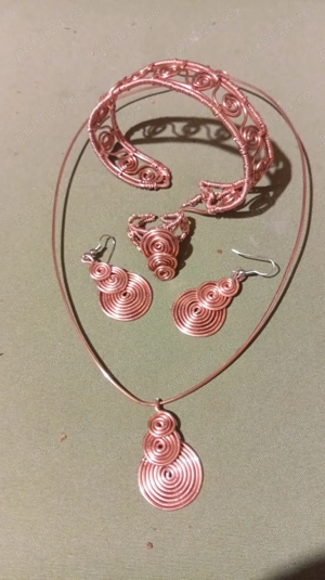 Set brățară inel cercei pandantiv 