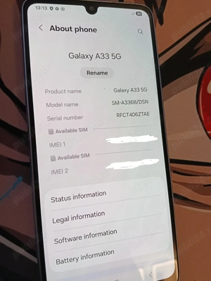 Samsung Galaxy A33 5G Blue