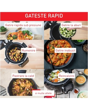 Multicooker inteligent Tefal Cook4me Touch NOU, SIGILAT - imagine 5