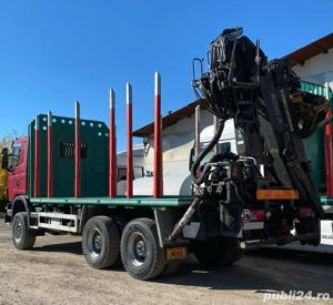Camion forestier Scania 6x6 - imagine 4