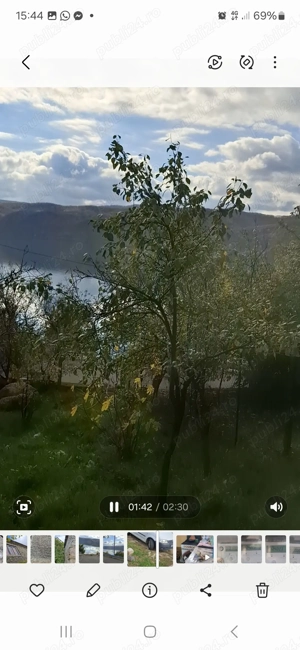 Vand teren intravilan la svinita cu vedere la dunare 