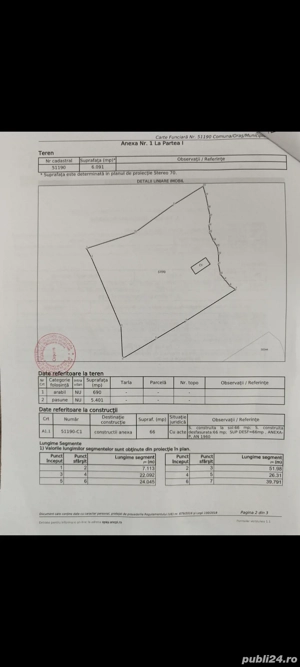 Teren extravilan 6.091 m    zonă Mălărișca (între Cireșu și Balta), județul Mehedinți