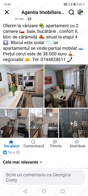 Apartament 2 camera  - imagine 5