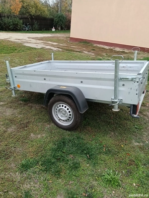 Vând remorcuță înmatriculata 750kg 