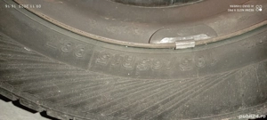 Vând 4 jante de oțel cu cauciucuri de iarnă de 185 65 15 - imagine 5