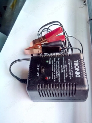 Incarcator Automat inteligent, 12V, Redresor acumulatori 12v,6V,2V - imagine 2