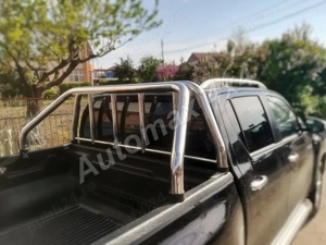 Rollbar inox Fullback, Ranger, D-max, L200, Navara, Hilux, Amarok... - imagine 2