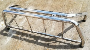 Rollbar inox Fullback, Ranger, D-max, L200, Navara, Hilux, Amarok... - imagine 9