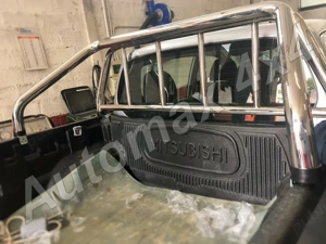 Rollbar inox Fullback, Ranger, D-max, L200, Navara, Hilux, Amarok... - imagine 6