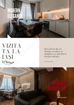 Cazare Superba - 2 camere Premium COPOU- LUX, stil și minimalism- loc de parcare- vouchere- factura