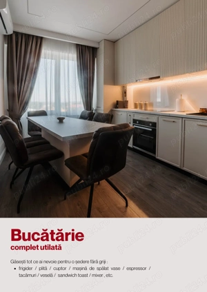 Cazare Superba - 2 camere Premium COPOU- LUX, stil și minimalism- loc de parcare- vouchere- factura - imagine 3