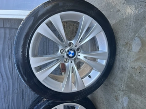 Jante de aluminium cu cauciucuri pentru BMW seria 5 si X3 - imagine 2