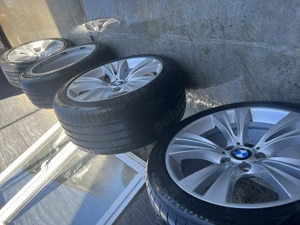 Jante de aluminium cu cauciucuri pentru BMW seria 5 si X3 - imagine 3