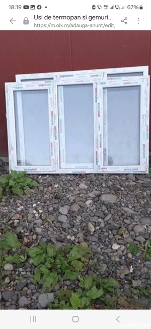 de vânzare usi termopan si geamuri 