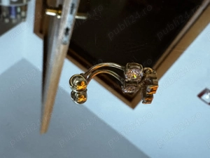 Piercing buric aur 14k femei 1g