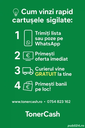 Achizitionam cartuse toner neutilizate - imagine 2