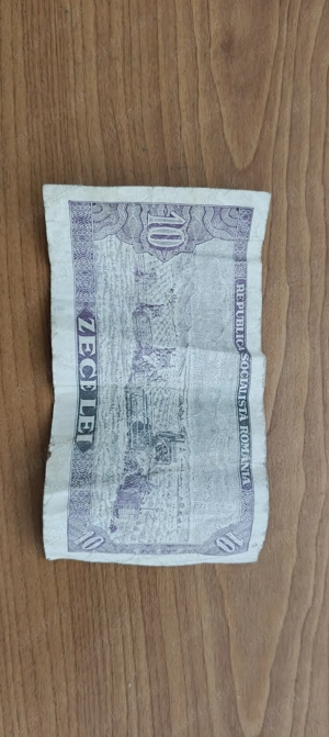 Bancnota de 10 lei din 1966 seria G. 