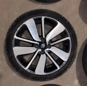 Jante cu anvelope 4x100 R17 senzori de presiune - imagine 2