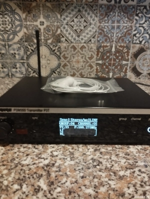Shure PSM 300-sistem monitorizare căști stereo cu bodypack P3RA  - imagine 2