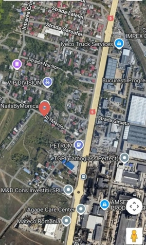 Soseaua Giurgiului Progresu teren 710mp D 20ml 40.000euro