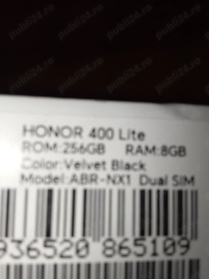 Telefon Honor 400 lite nou
